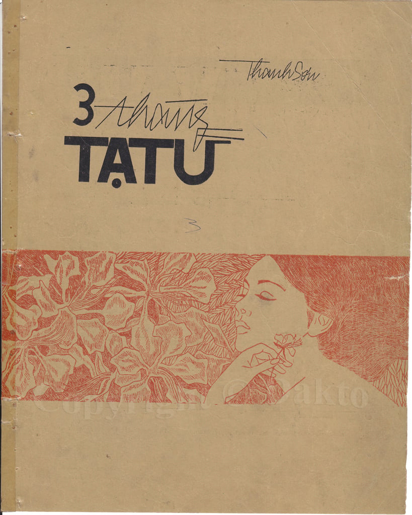 Sheet nhạc Ba tháng tạ từ - Trang 1