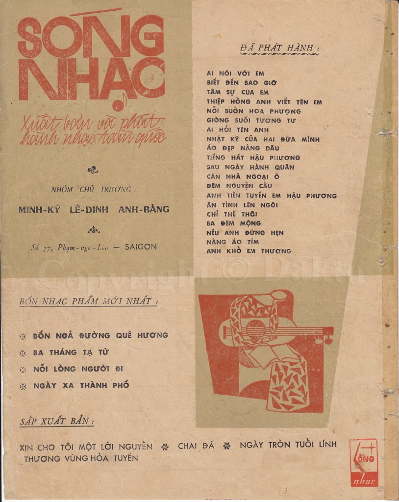 Sheet nhạc Ba tháng tạ từ - Trang 4