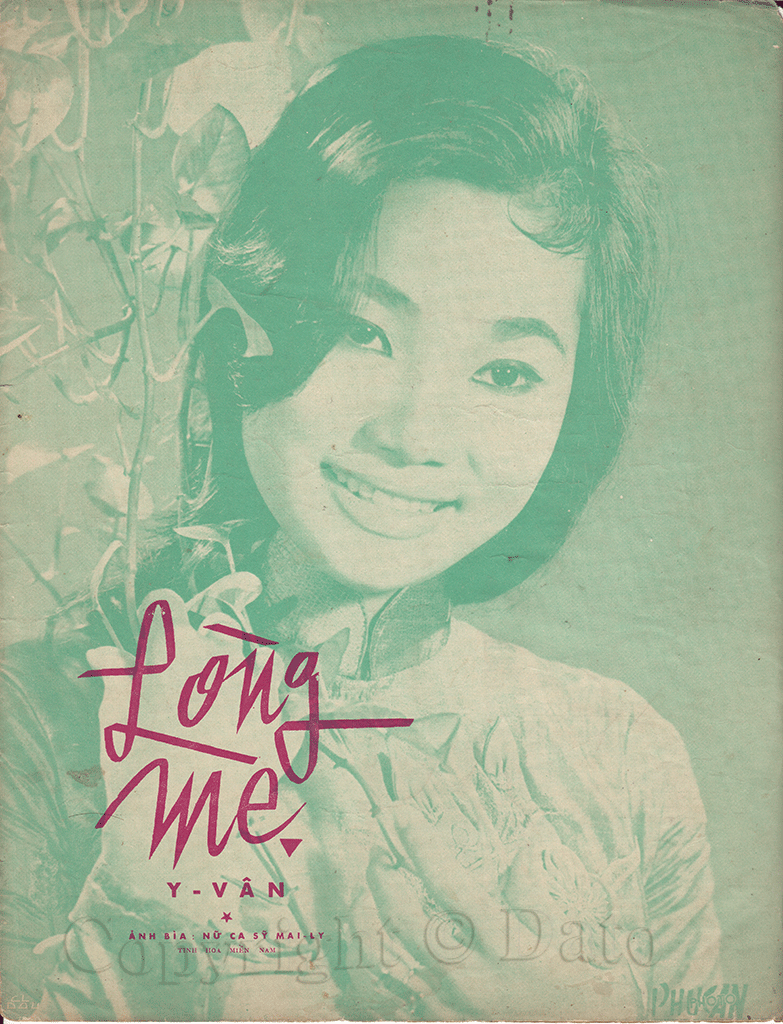 Sheet nhạc Lòng mẹ - Trang 1